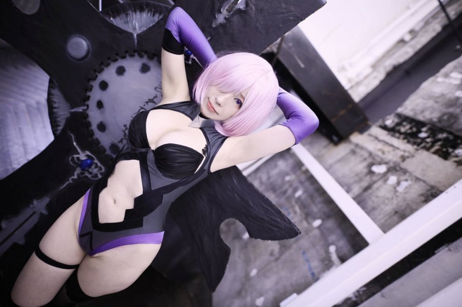 Mashu Kyrielight cosplay 18