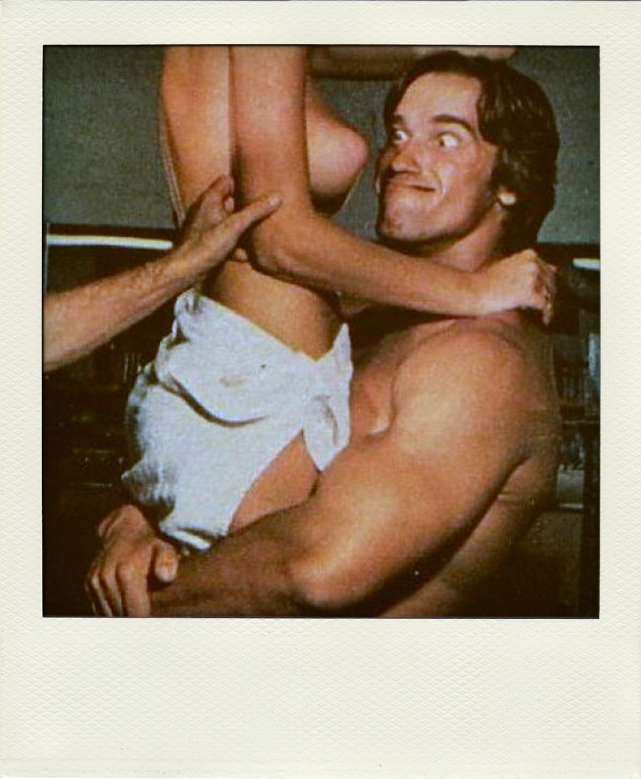 Arnold Schwarzenegger naked