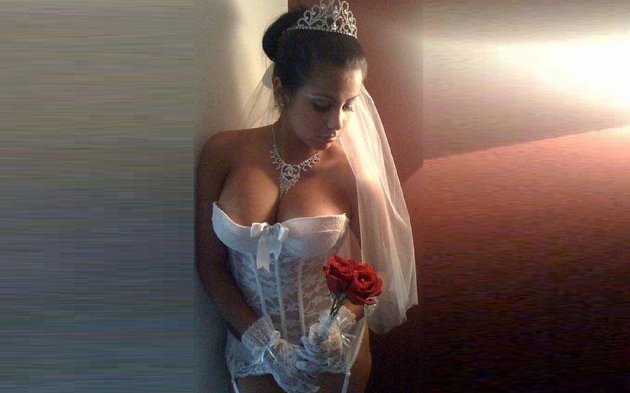 Nicole Jordan wedding night