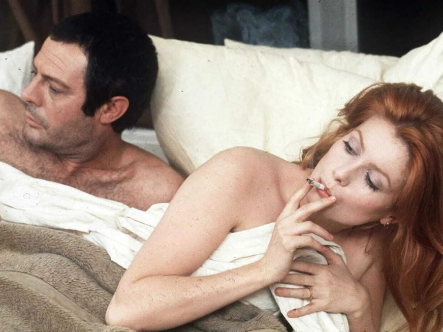 Catherine Deneuve and MARCELLOMASTROIANI