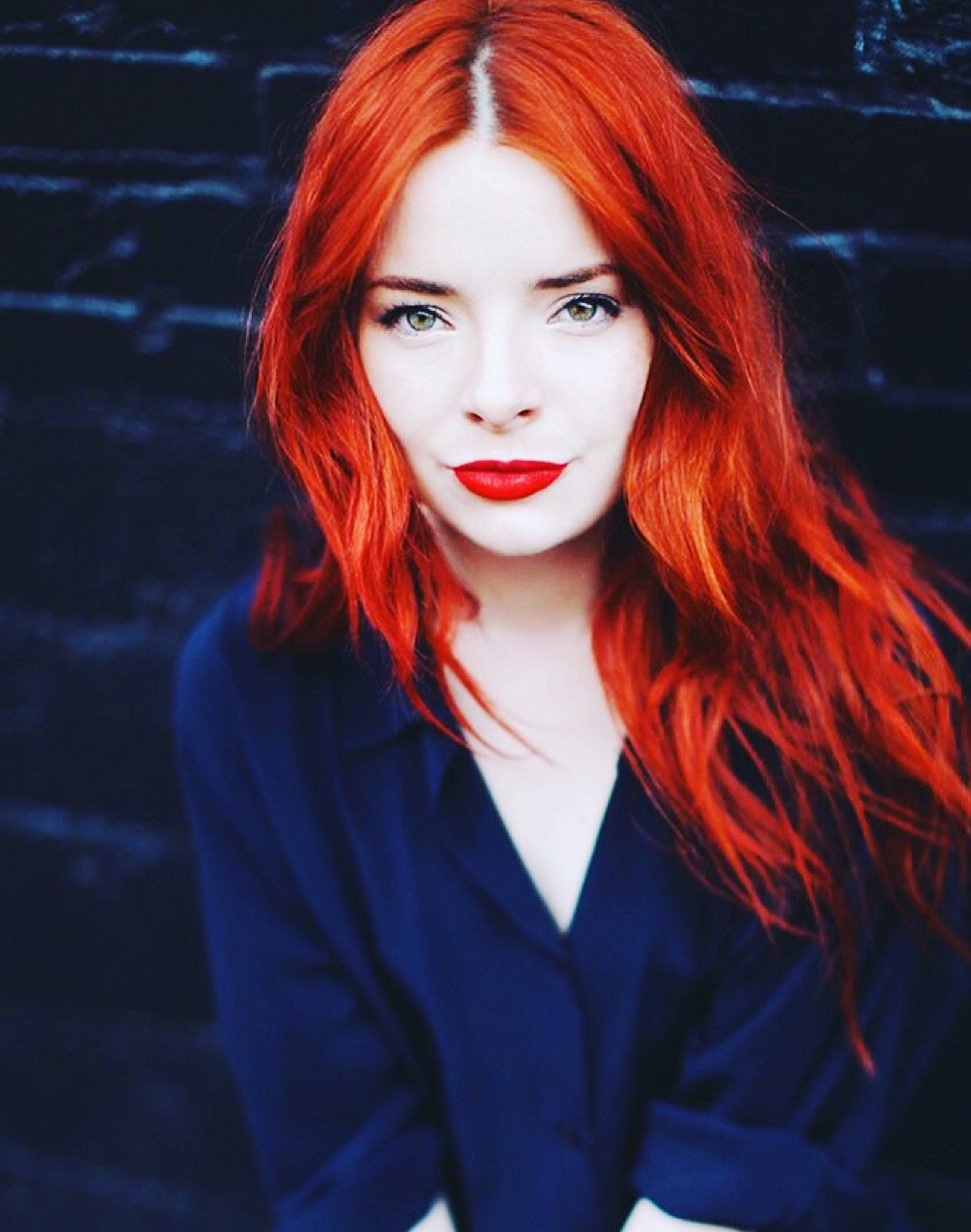 Fiery redhead