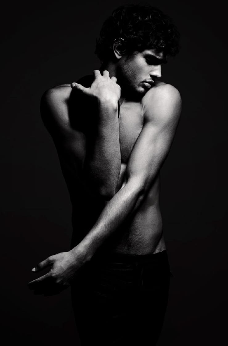 Naked beautiful hairy men