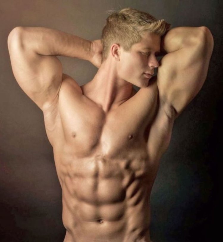 Full -healing man topless