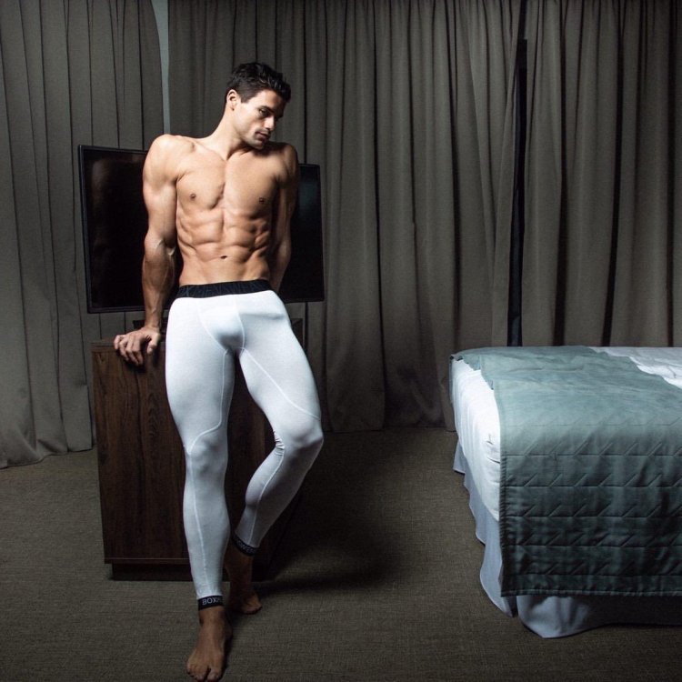 Beautiful athletes of men