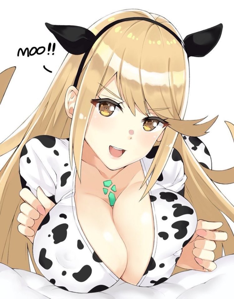 Painting the face of the cow