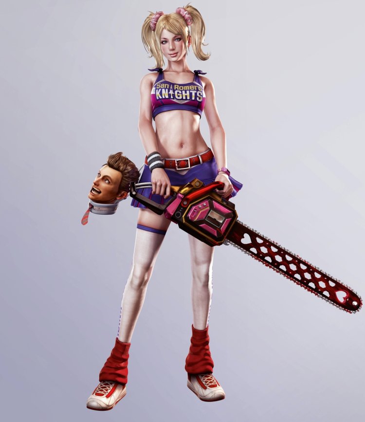 Lollipop Chainsaw Juliet Art