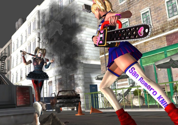 Juliet Starling and Harley Quinn