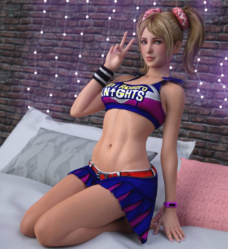Lollipop Chainsaw Juliet Art