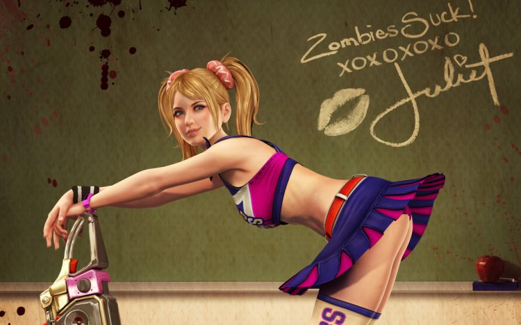 The game Lollipop Chainsaw