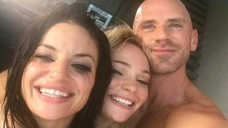 Johnny Sins and his girlfriend