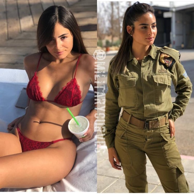 Women in the Israeli army naked