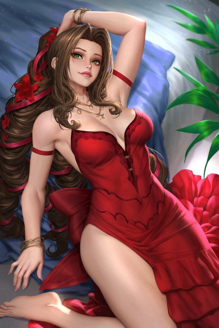 Aerith gainsborough sakimichan naked