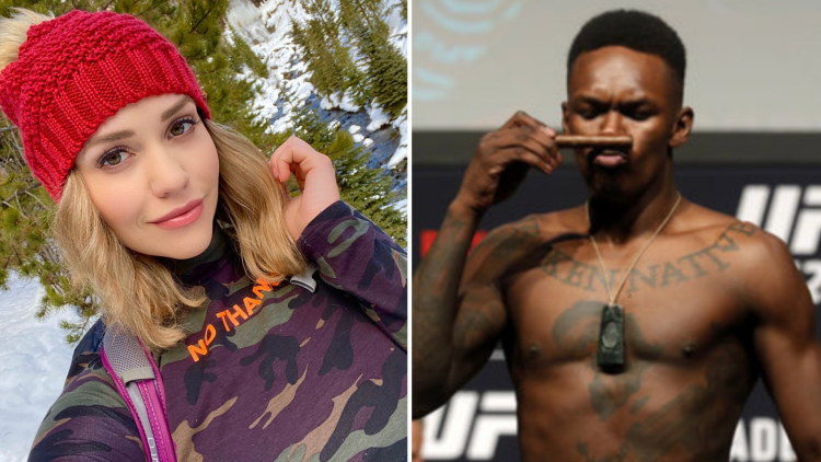 The wife of Israel Adesanya