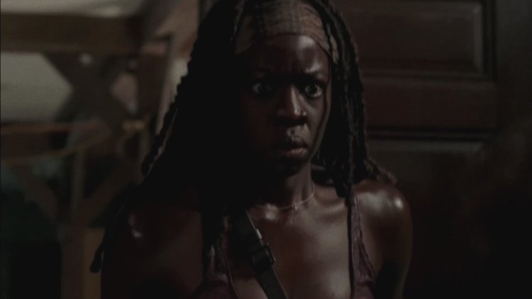 Danai Gurira bed scene