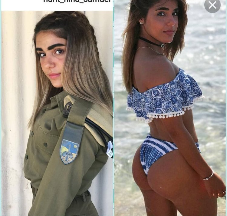 Girls of the Israeli army nude