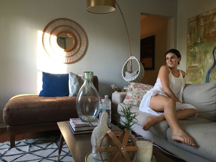 Rachel Ostovich in underwear