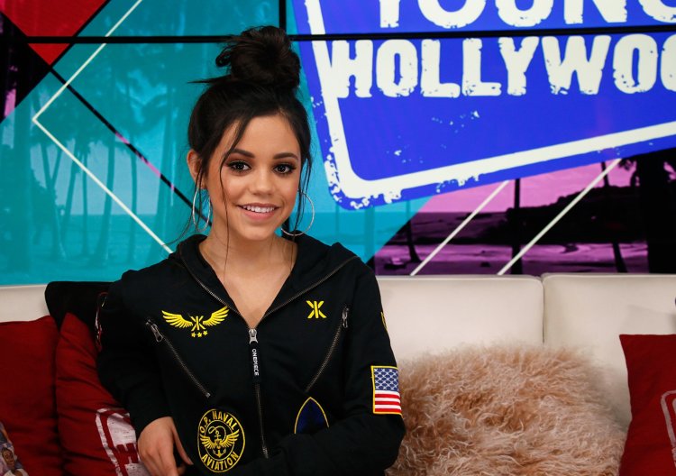 Jenna Ortega in shorts