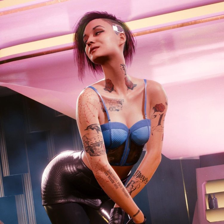 Judy Alvarez Cyberpunk 2077 +18