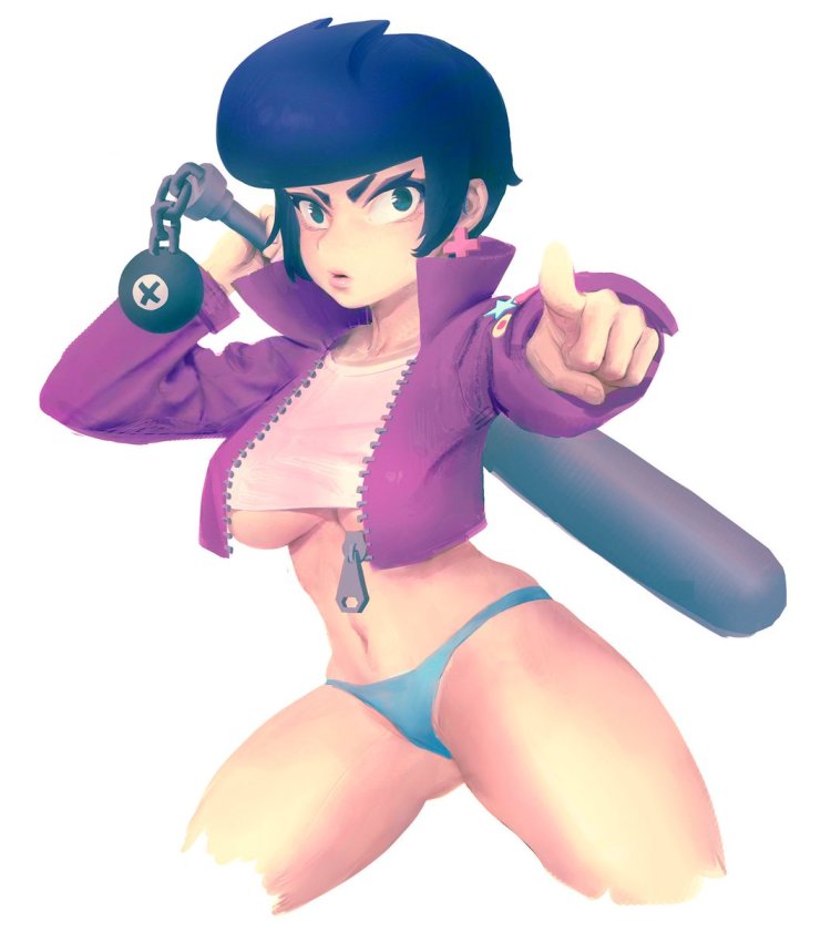 Naked female characters Brawl Stars