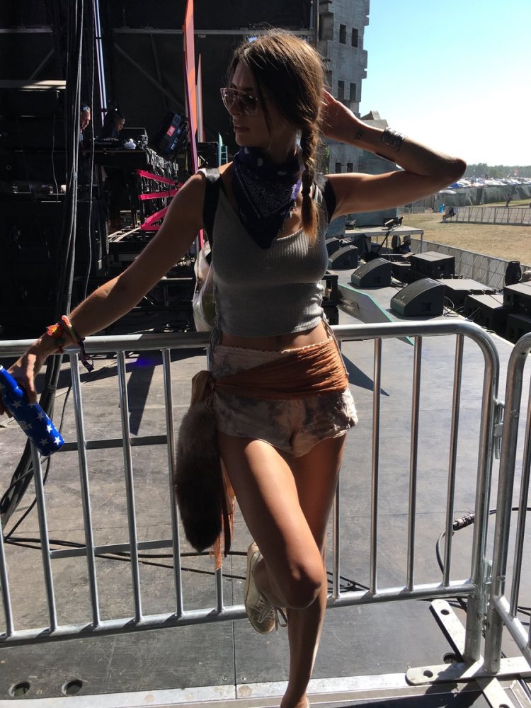 Lis Giolito in Dress