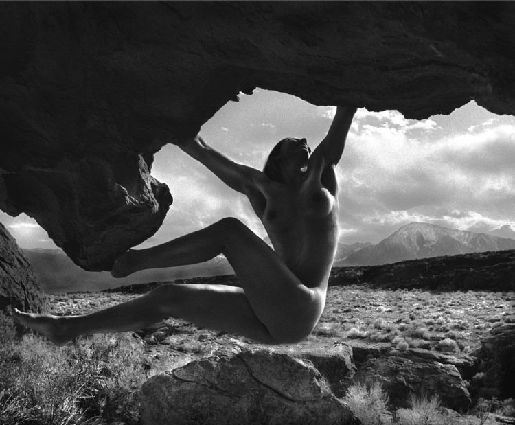 Laura Jasock Naked climbing