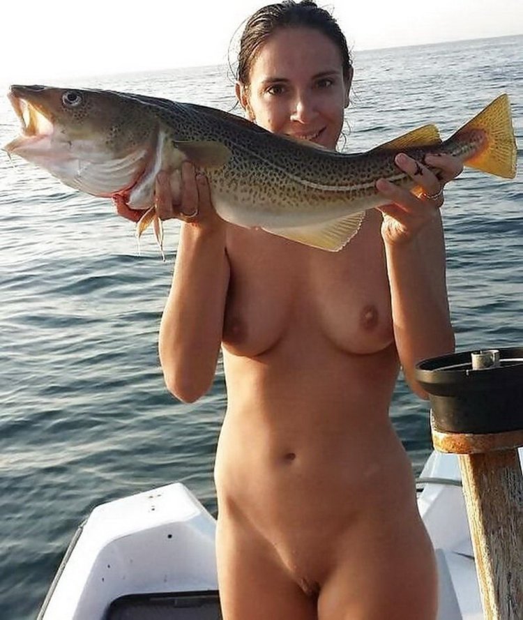 Fishing girls naked