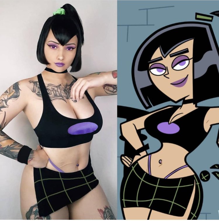 Danny Ghost Sam Manson Cosplay