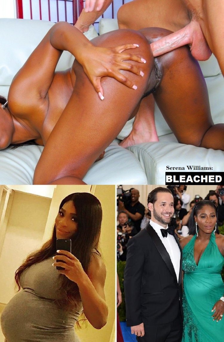 Serena Williams Naked in Stockings