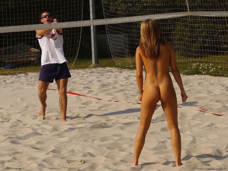 Photos of naked volleyball players
