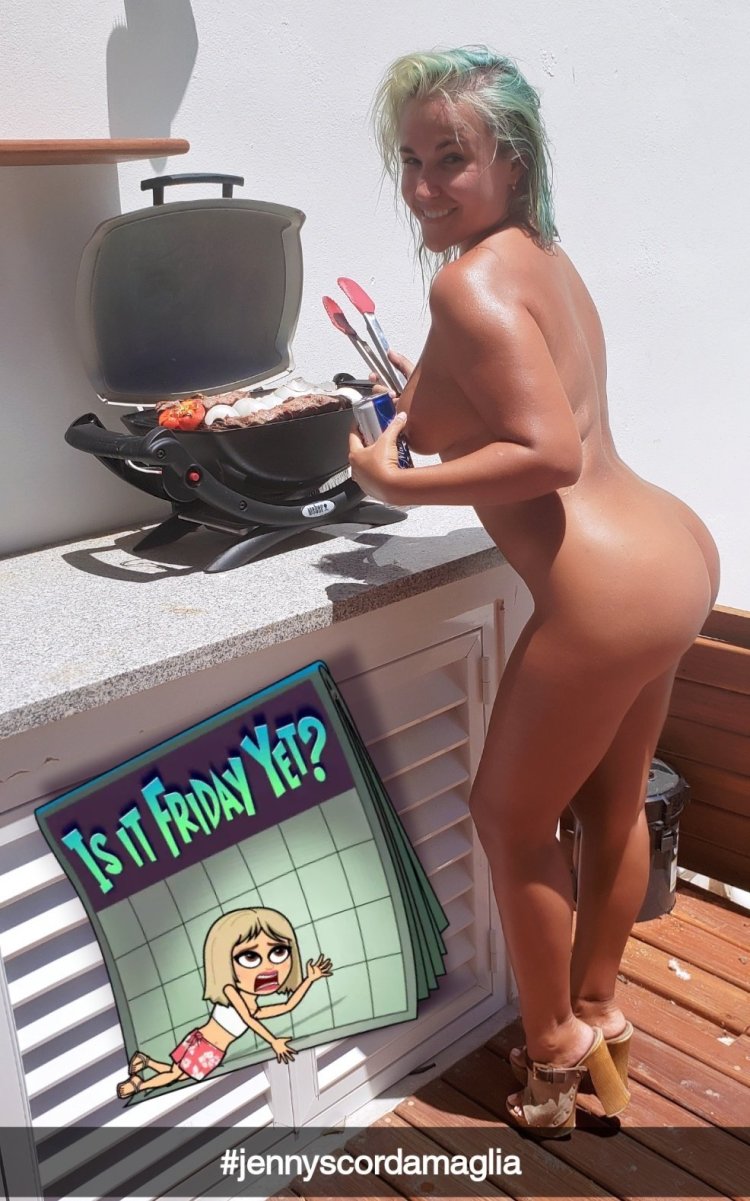 Jenny Scordamaglia Nude in Key West Fantasy Party Pics