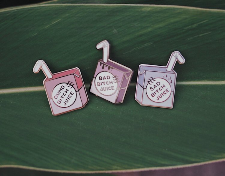 Bad Bitch Club Enamel Pins