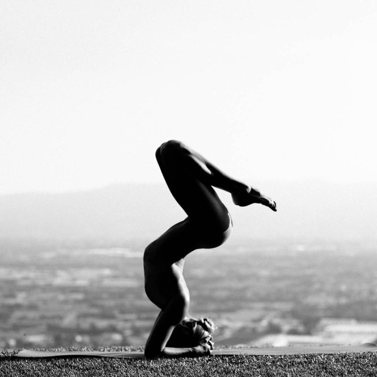 Yoga without clothes