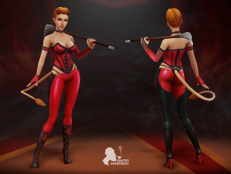 Futanari Dmitris heroine