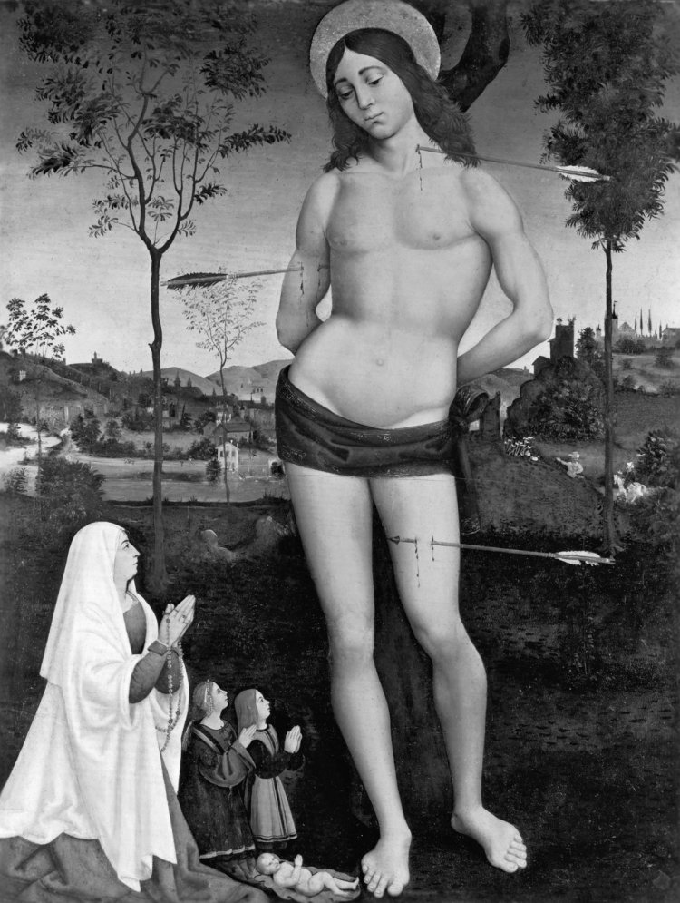 Saint Sebastian (1494) Perujino