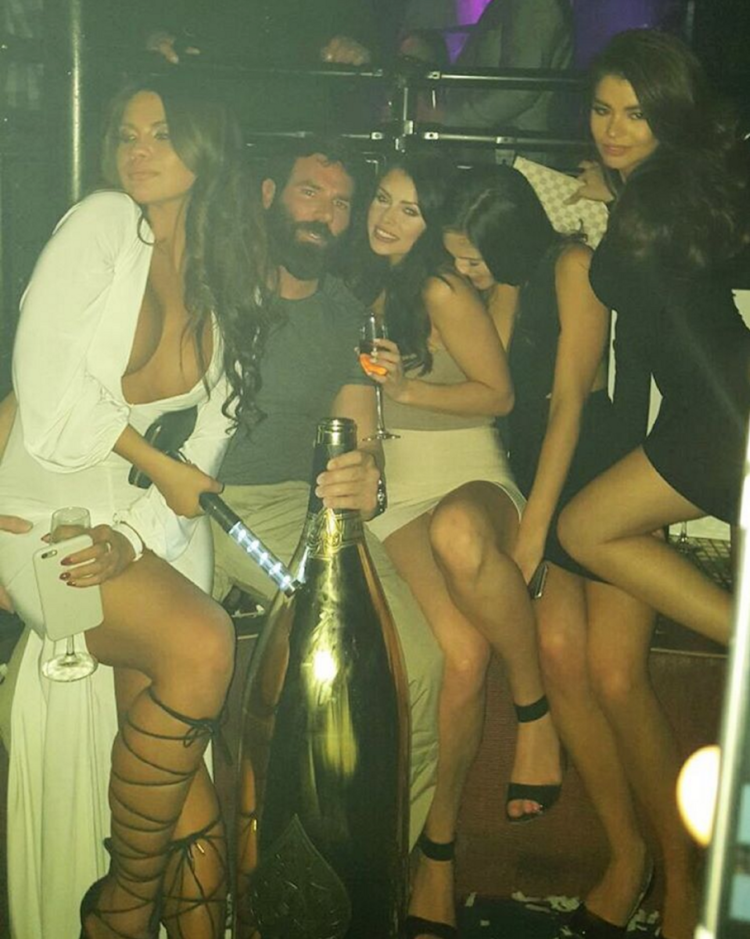 Dan Bilserian with girls