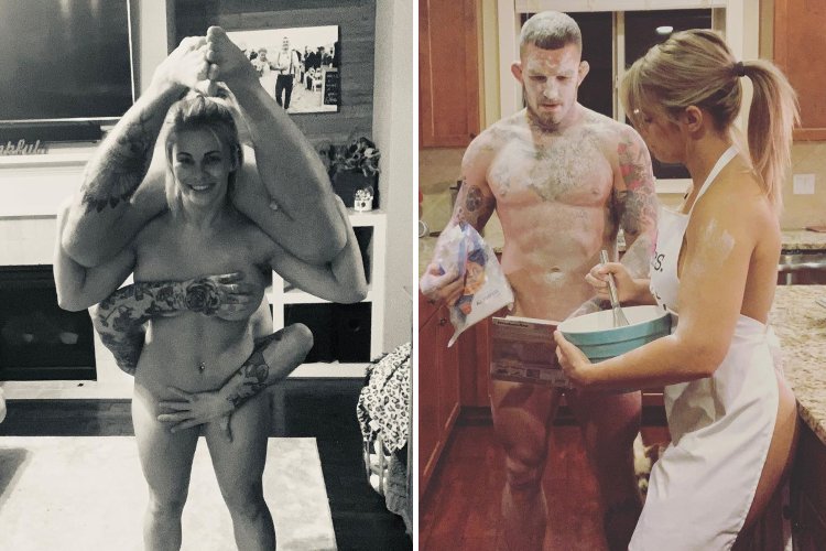 Page Wanzant naked in the shower