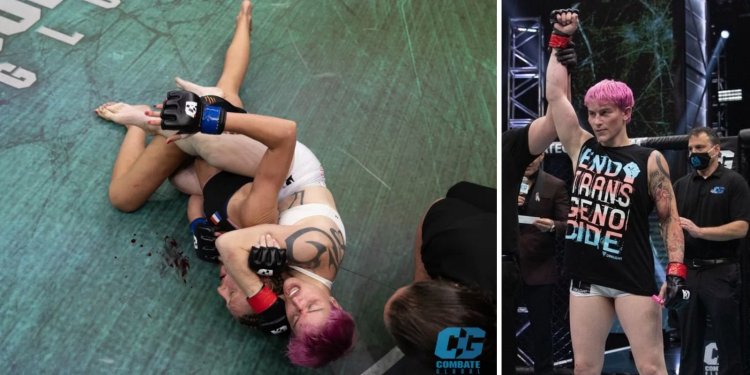 MMA-transgender fighter Alan Mclaflin naked