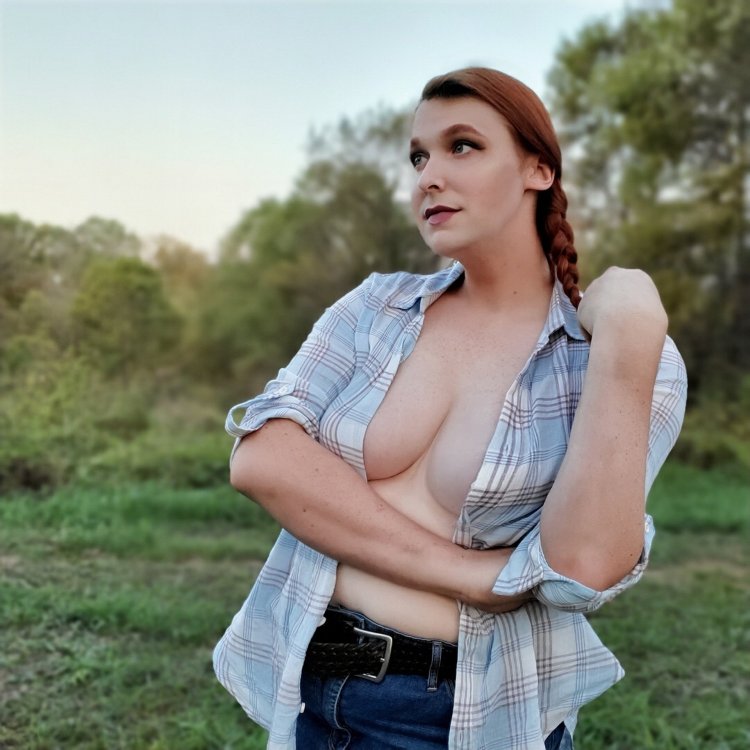 Bella rose naked in black stockings