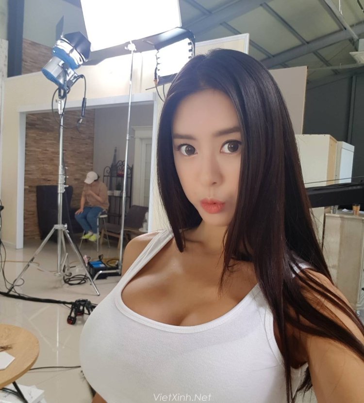 Selfie silicone breasts Asian