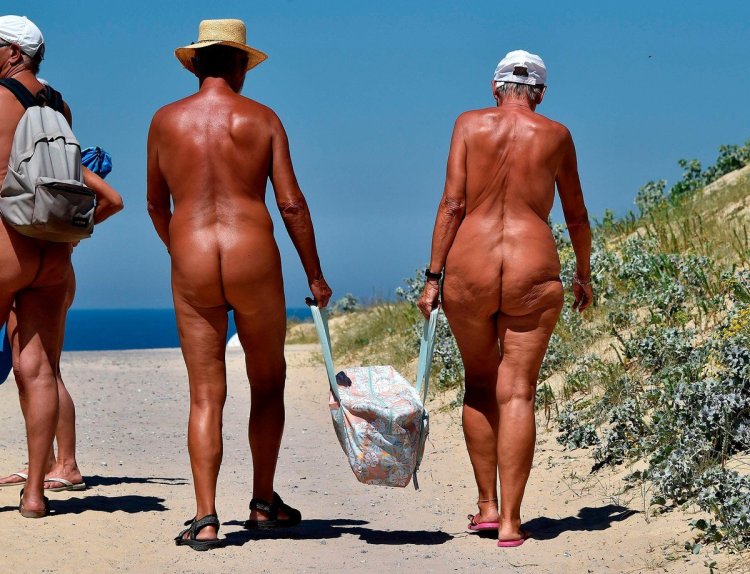 Naked middle -aged women