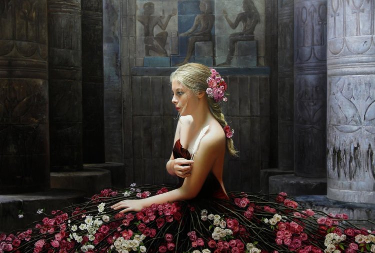 Kristen Bell Licking Legs