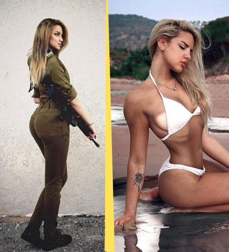 Sexy girls in the Israeli army