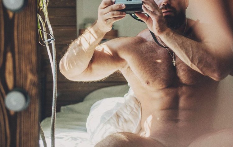 Lyubov Konstantinova in a swimsuit