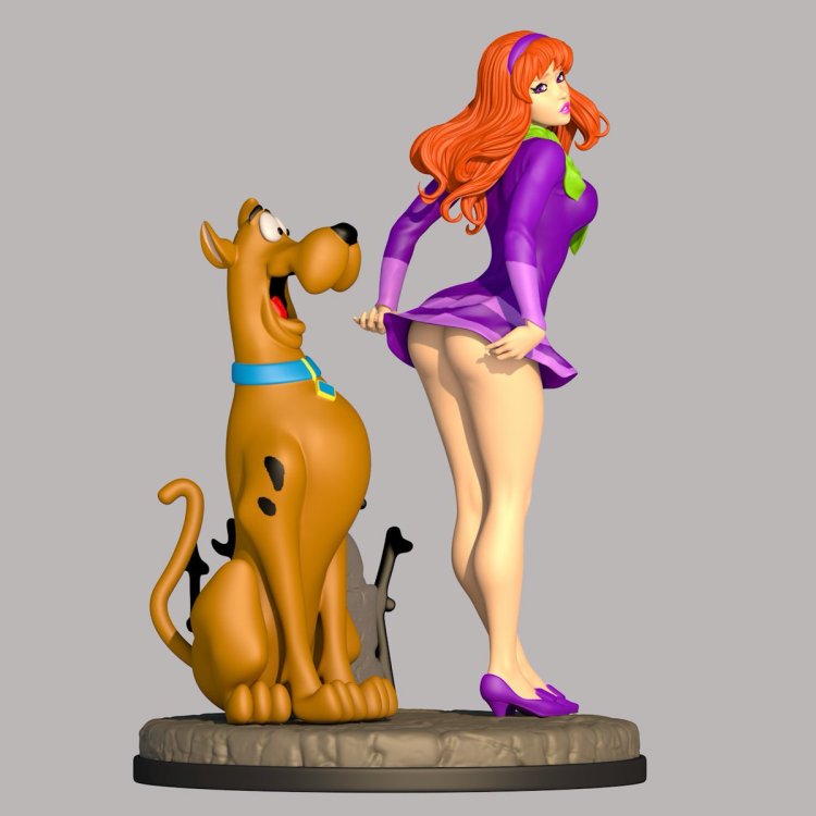 Skubi-do Daphne in latex