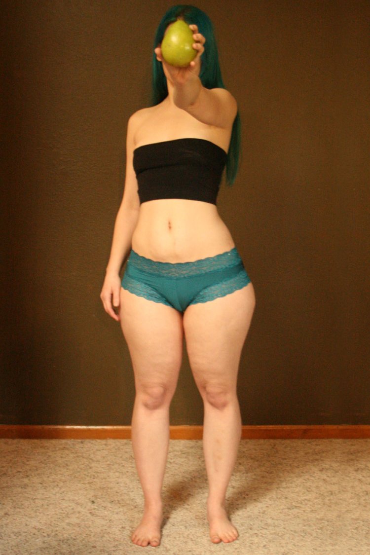 Naked fat women dance