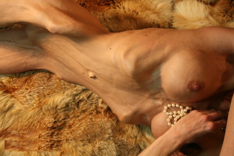 Naked anorexici with big breasts