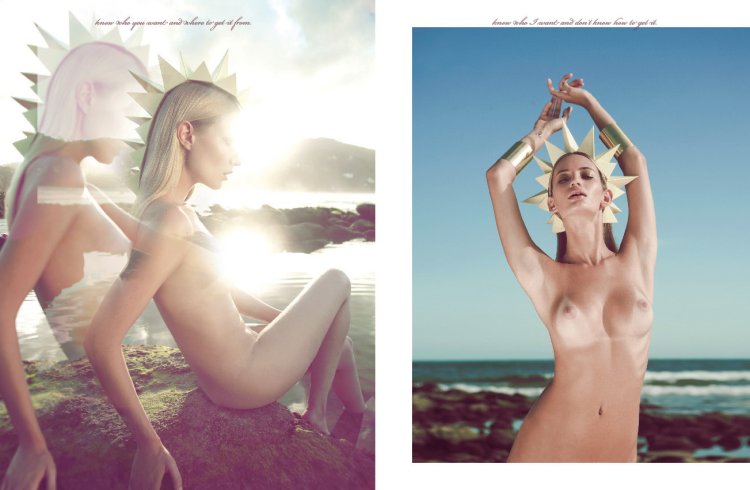 Academic nude Dana Hecho