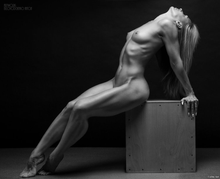 Beautiful female body nude