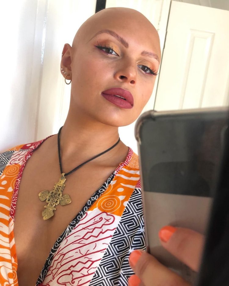 Charlize Theron Bald