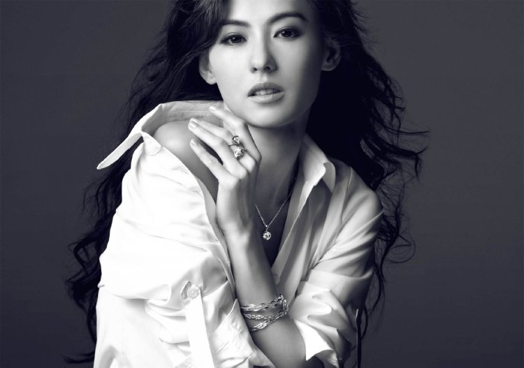 Cecilia Chun in underwear